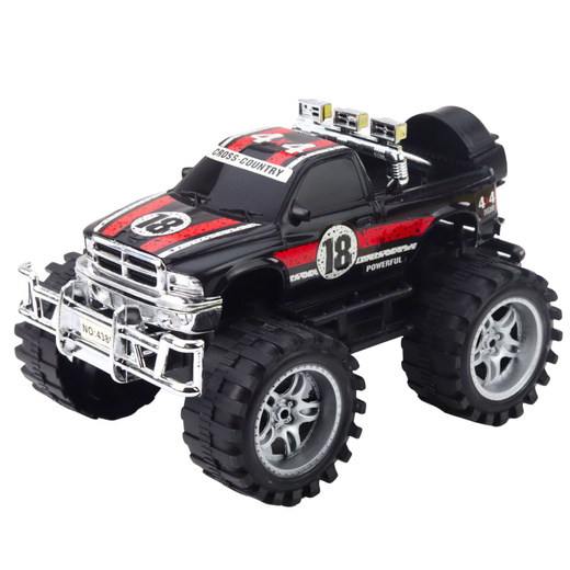 Rear-Wheel Drive Off-Road Vehicle Red and Black