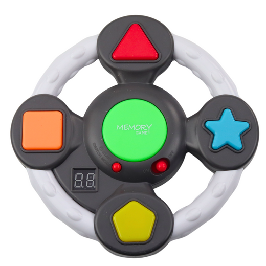 Elektronisches Logikspiel Memory Arcade Lenkrad Lichter Sounds