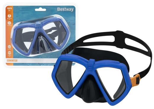 Maska Okulary Do Pływania Niebieskie Bestway 22040