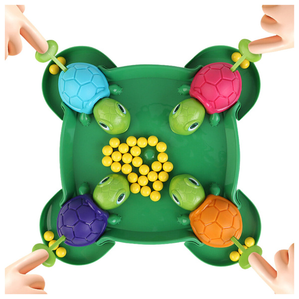 Family Arcade Game Hungry Turtles Board Balls