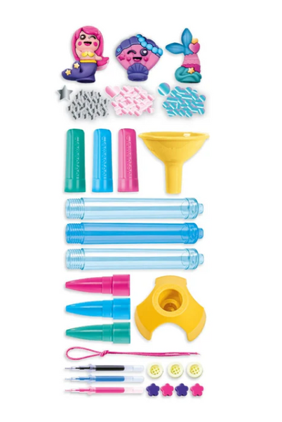 Idea Art Mini-Fabrik Stifte gestalten: Meerjungfrauen Clementoni 18159