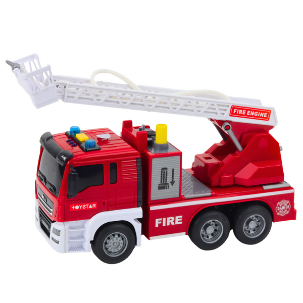Fire Department Boom Water Lights Sounds Red 1:14
