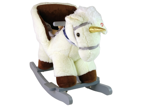 Kleines Einhorn Schaukelpferd 48 cm
