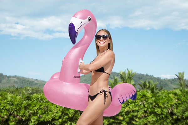 Aufblasbarer Flamingo 153 cm x 143 cm Bestway 41475