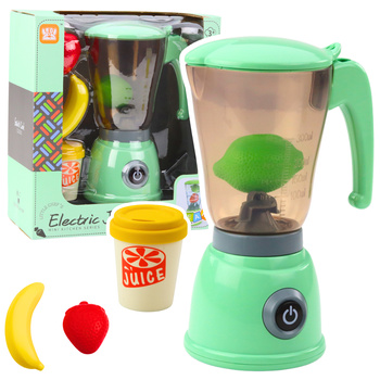 Electric Blender For Kids Fruit Cup Lights Sounds Green