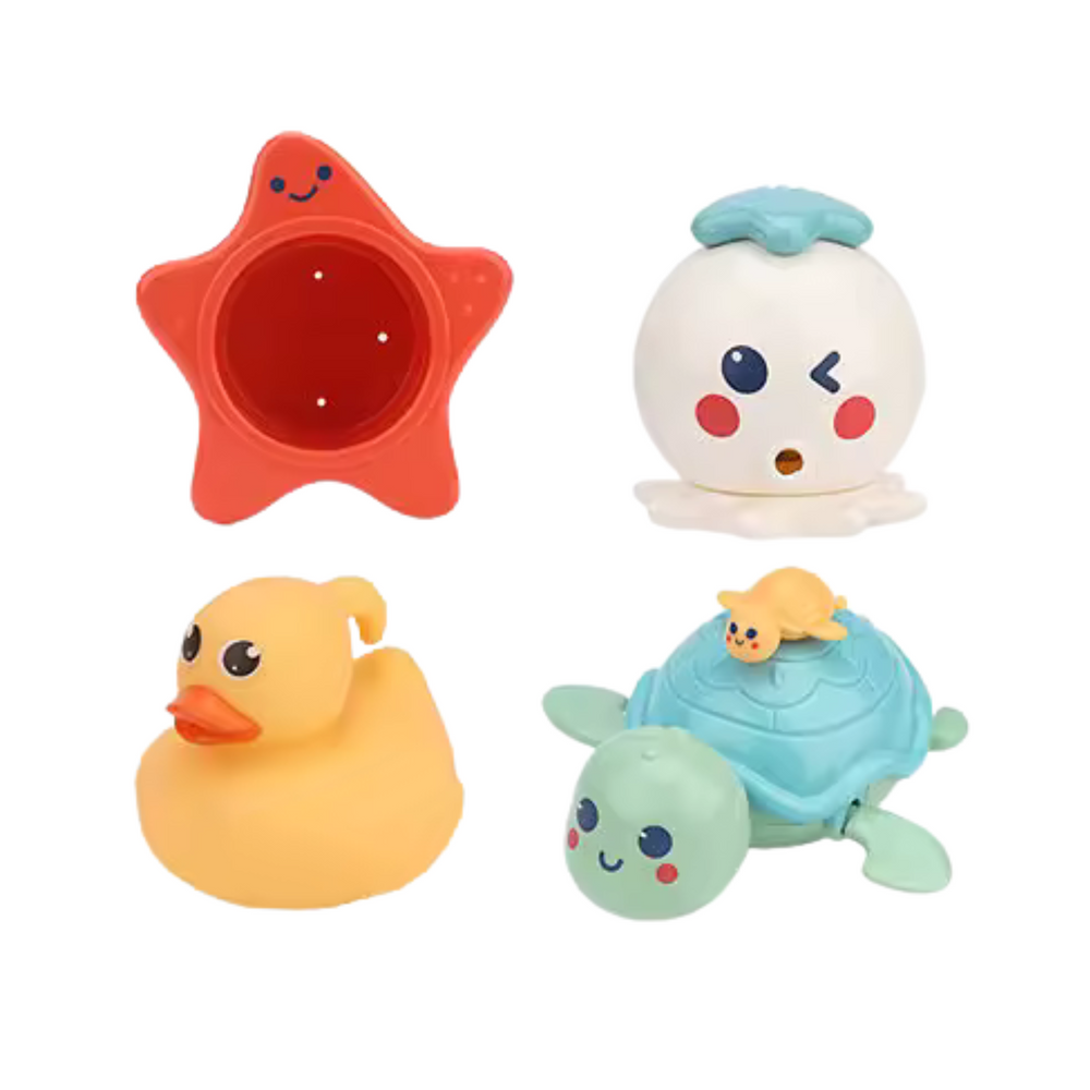 ND24_22657 Zestaw Zabawek Do Kapieli Krab Zwierze