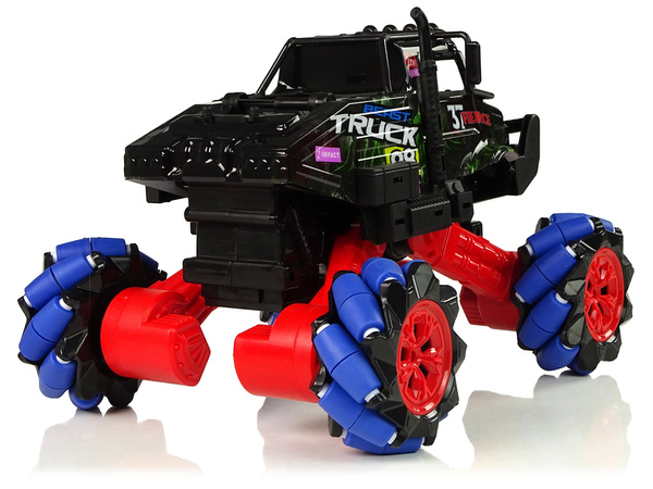 Remote Controlled 1:16 Blue 2.4G 360 Degree Terrain Drift Car