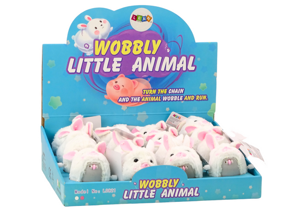 Clockwork Bunny Reitspielzeug Dekoration Weiß