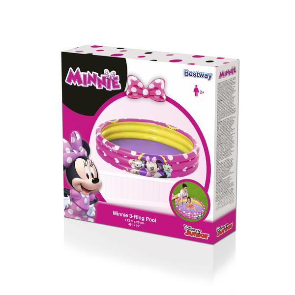Aufblasbarer Pool Minnie Maus für Kinder 122 x 25 cm Bestway 91079