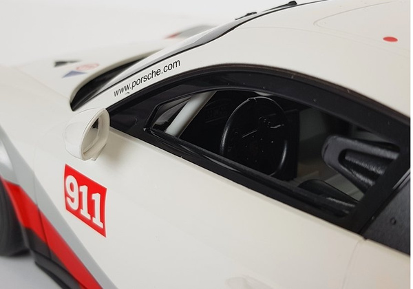 Auto R/C Porsche 911 GT3 CUP Rastar 1:14 Weiß