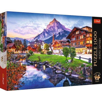 Puzzle - 1000 Premium Plus - Photo Odyssey: Alpine Town - Trefl 10854