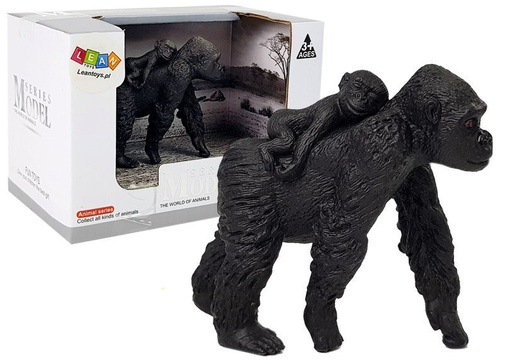 Satz von Figuren Tiere Gorilla