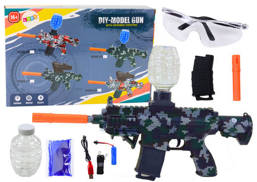 M416 Automatische Wassergewehrpistole mit Brillenband