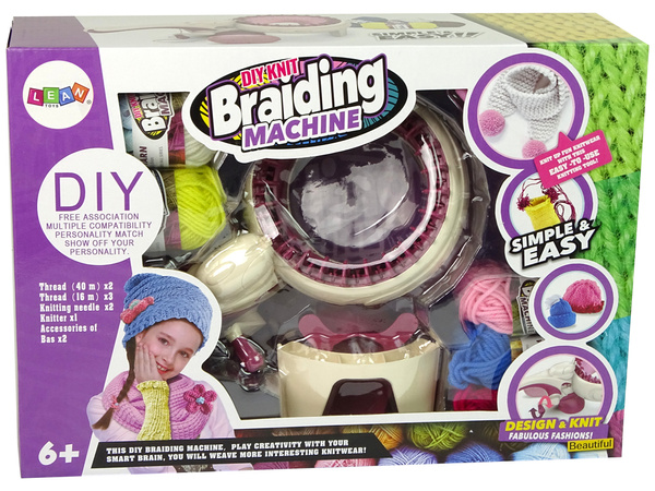 Creative Braiding Machine Set 5 Colours