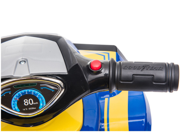 Quad Ride-on Sound Light 551-G Blue