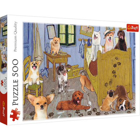 Puzzle – 500 – Van Gogh's Room: Dog Revolution Trefl 37539