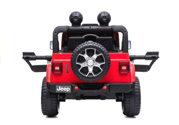 Electric Ride On Car Jeep Rubicon 4x4 Red