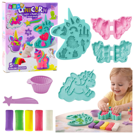 DIY Creative Kit: Unicorn Dough, Molds, and Accessories