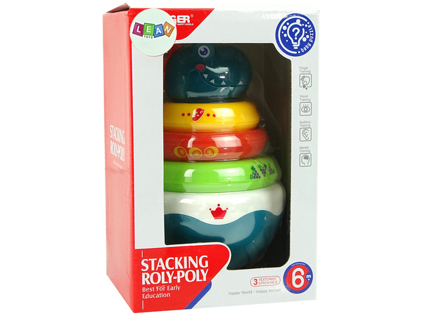 Bubble Dragon Rattle Coloured Rims