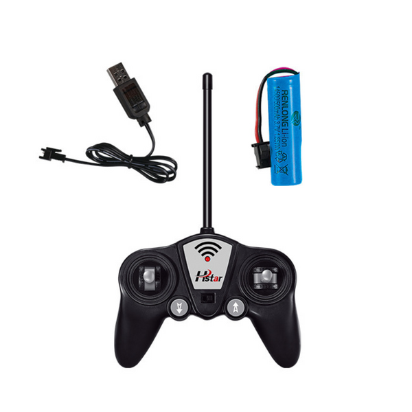 Ferngesteuerter RC-Bagger Bulldozer 2.4G 9CH Gelb