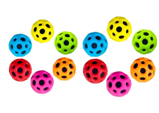 Glowing Ball For Bouncing Kneading With Dimples 6cm