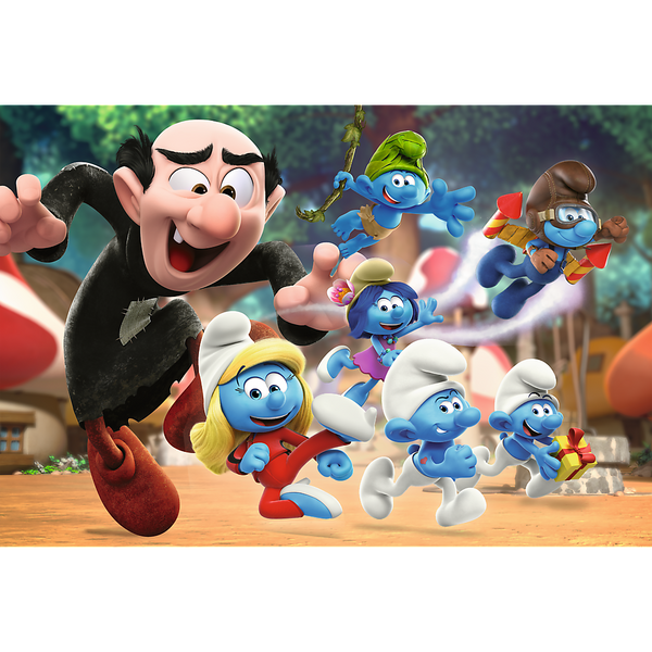 Puzzle - 100 - Papa Smurf's Teachings - Smurfs - Trefl 16481
