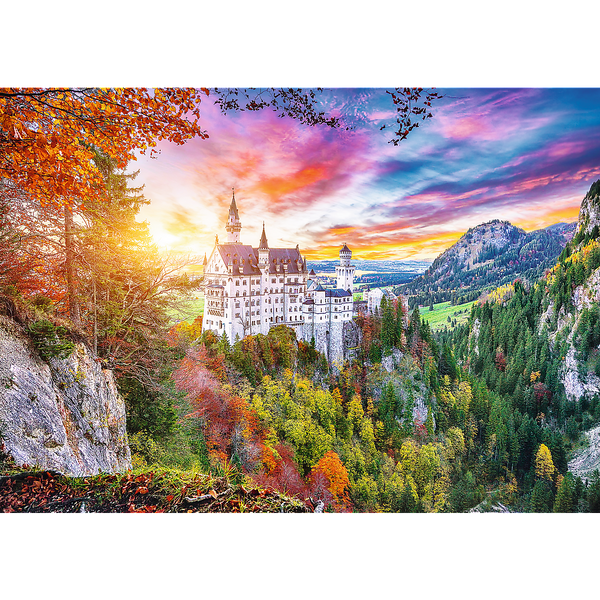 Puzzle - 500 - Widok na zamek Neuschwanstein - Niemcy - Trefl 37427