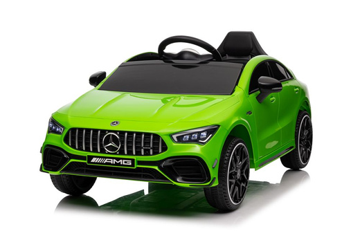 Battery-powered car Mercedes CLA 45s AMG Green 4x4
