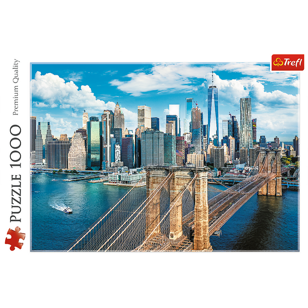 Puzzle - 1000 - Most Brookliński - Nowy Jork - USA - Trefl 10725
