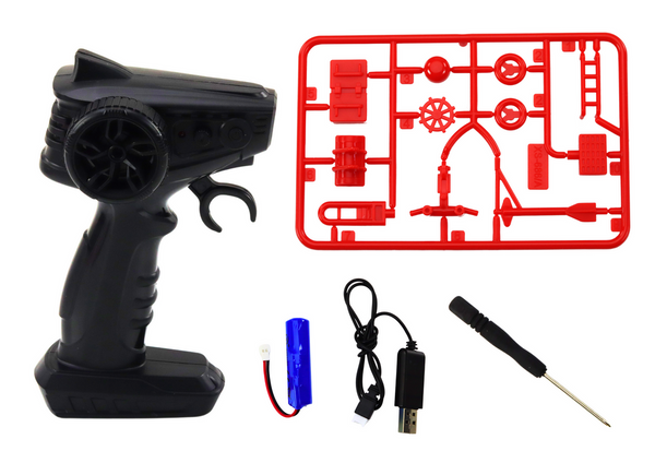 Ferngesteuertes RC-Boot 1:72 Motorboot 35 km/h