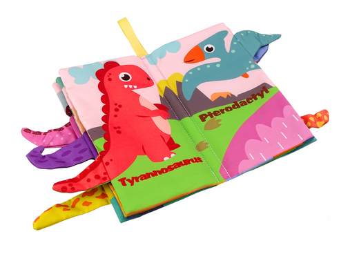Soft Book Animals Dinosaurs Rustling Colorful