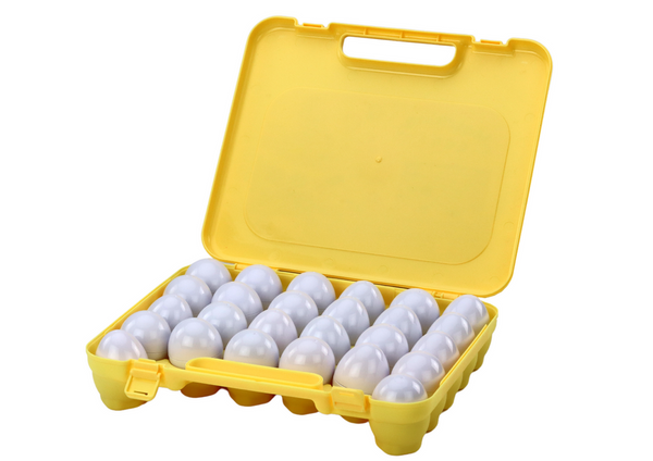 Pädagogisch, Eier, In, Koffer, Puzzle, Lernen, Farbe, Numbers