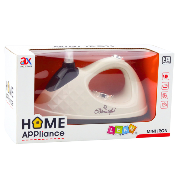 Toy Iron Sprayer Lights Sounds Cream