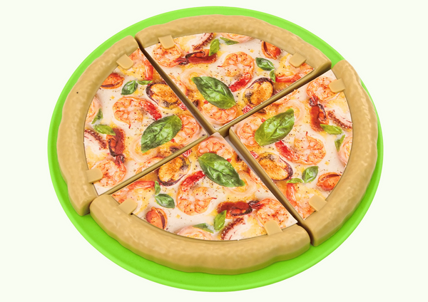 Fast Food Set Pizza Burgers French Fries Accessories for Children 24 pcs.