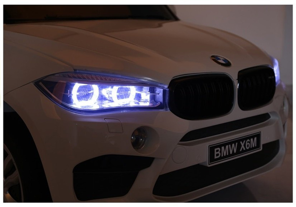 NEW BMW X6M White - Electric Ride On Vehicle