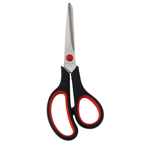 Large Office Scissors for Schools, Universal, Non-slip, 19.5cm