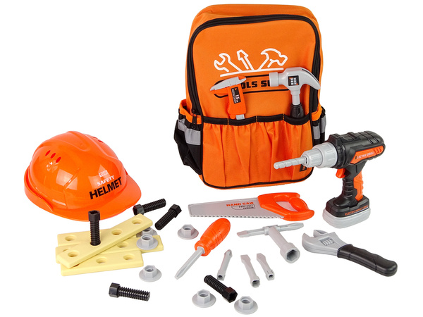 DIY Kit in Rucksack Helm Tools Orange