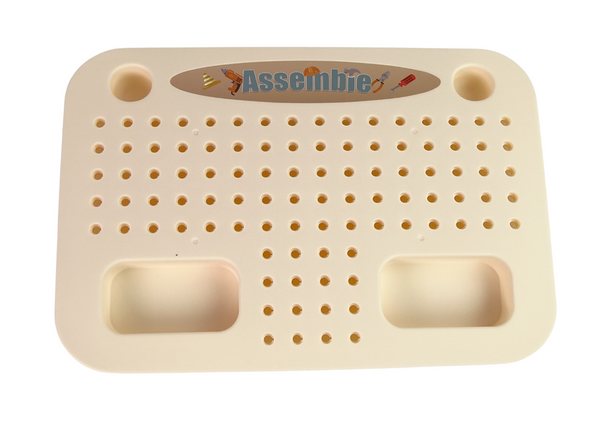 Baukastenset im Werkzeugkasten + Batteriebetriebener Schraubendreher DIY WERKZEUGKASTEN