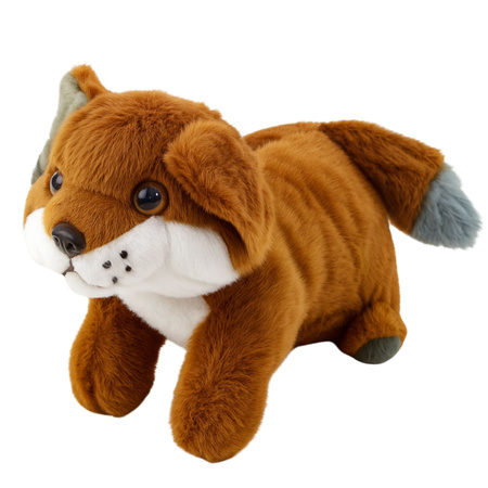 Plush Cuddly Toy Brown Fox 28cm