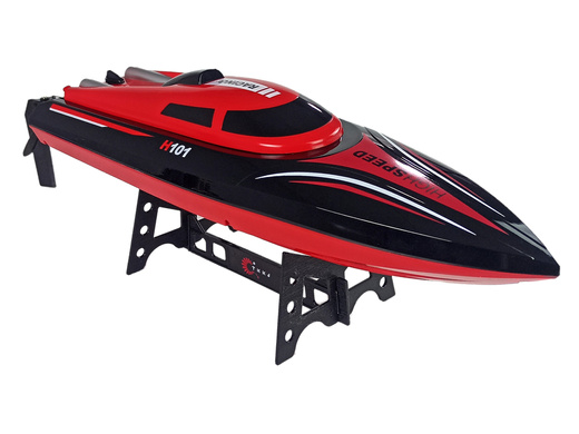Remote Controlled Powerboat H101 Red 1:48 2.4G 35 km/h
