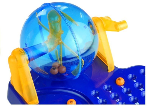 Gra Bingo Lotto MASZYNA LOSUJĄCA Edukacyjna