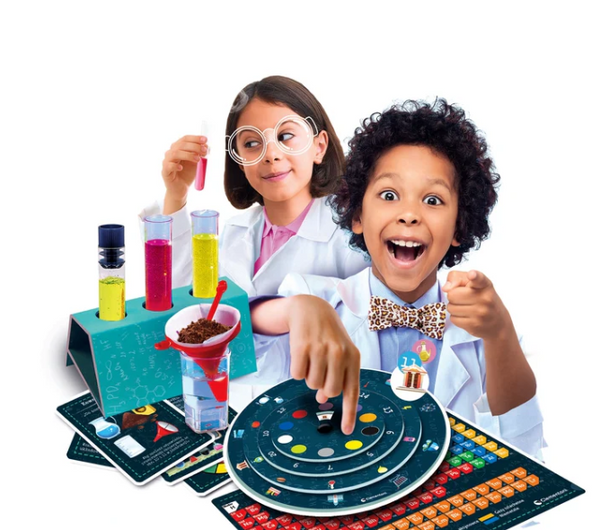 Scientific Fun Fascinating Chemistry Experiments Kit Polish Language Clementoni 50699