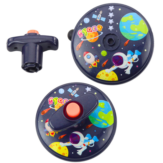 Colorful Luminous Disc Space Ufo Spinning Top