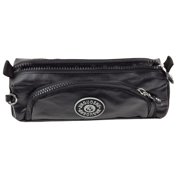 School Pencil Case Functional Two Pockets Pendant Mix