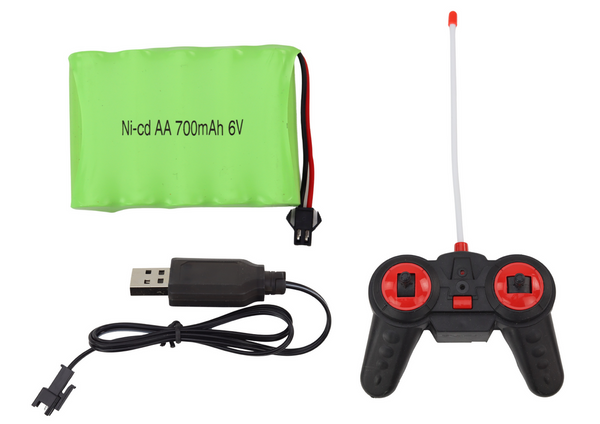 Ferngesteuertes RC-Polizeiauto im Maßstab 1:12 in Blau