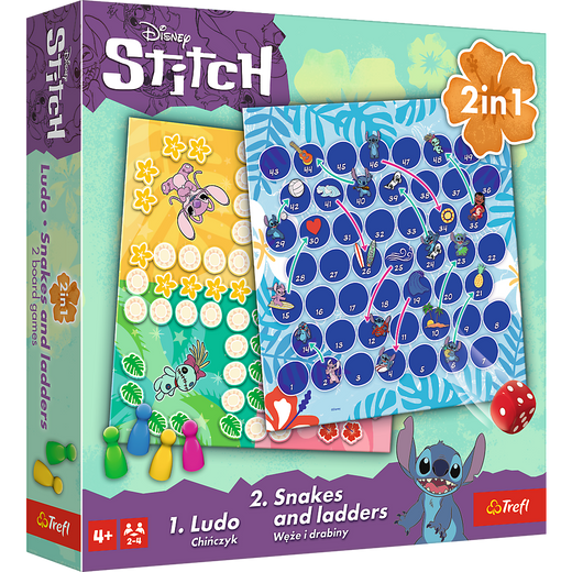 Spiel 2in1 Lilo und Stitch Trefl 02656