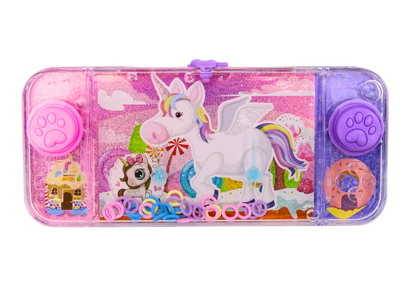 Arcade Water Game Purple Magic Unicorns Pad Console