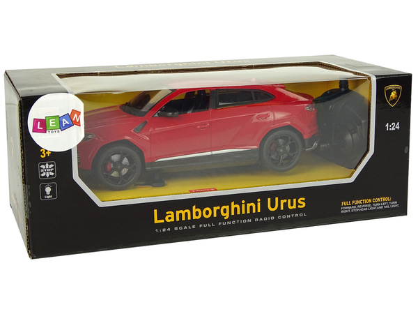 Auto R/C 1:24 Lamborghini Urus Rot 2.4 G Lichter