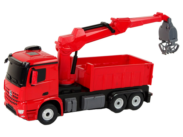 Mercedes Rastar Roter Greiferwagen