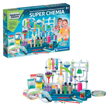 Wissenschaft & Spiel Super Chemie Polnische Sprache Clementoni 50805